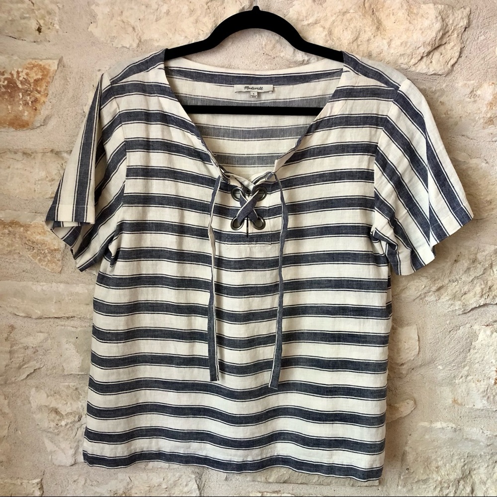 Madewell Sailor Stripe Top - size Small
